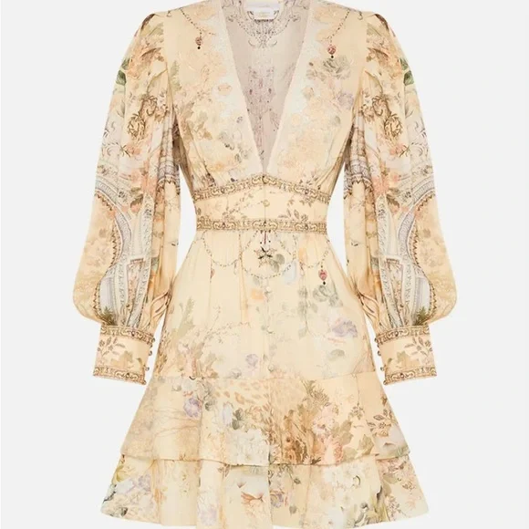 Camilla | Dresses | Elegant Camila Long Sleeve Maxi Dress With Lace Details  | Poshmark